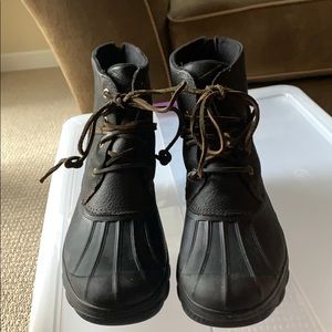 LIKE NEW Black Sperry Women’s Duck Boots